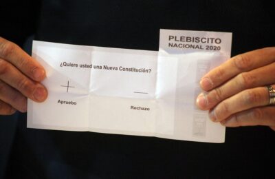 Con 99% de las mesas escrutadas, Apruebo alcanza 78% y Rechazo el 22%