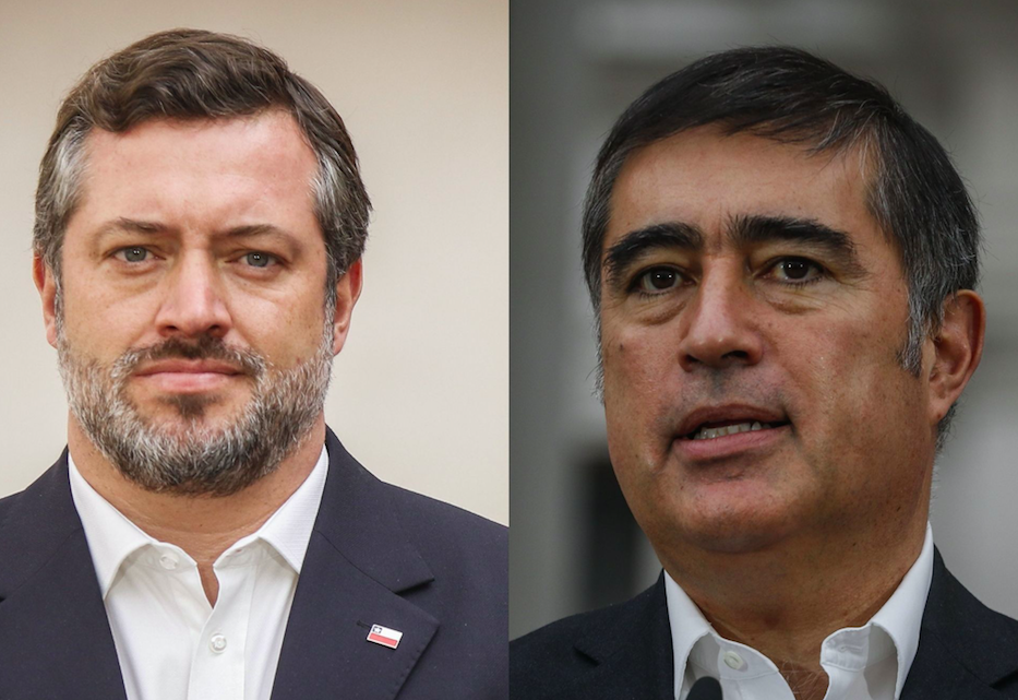 Desbordes y Sebastián Sichel dejarán sus cargos de gobierno máximo el 11 de enero
