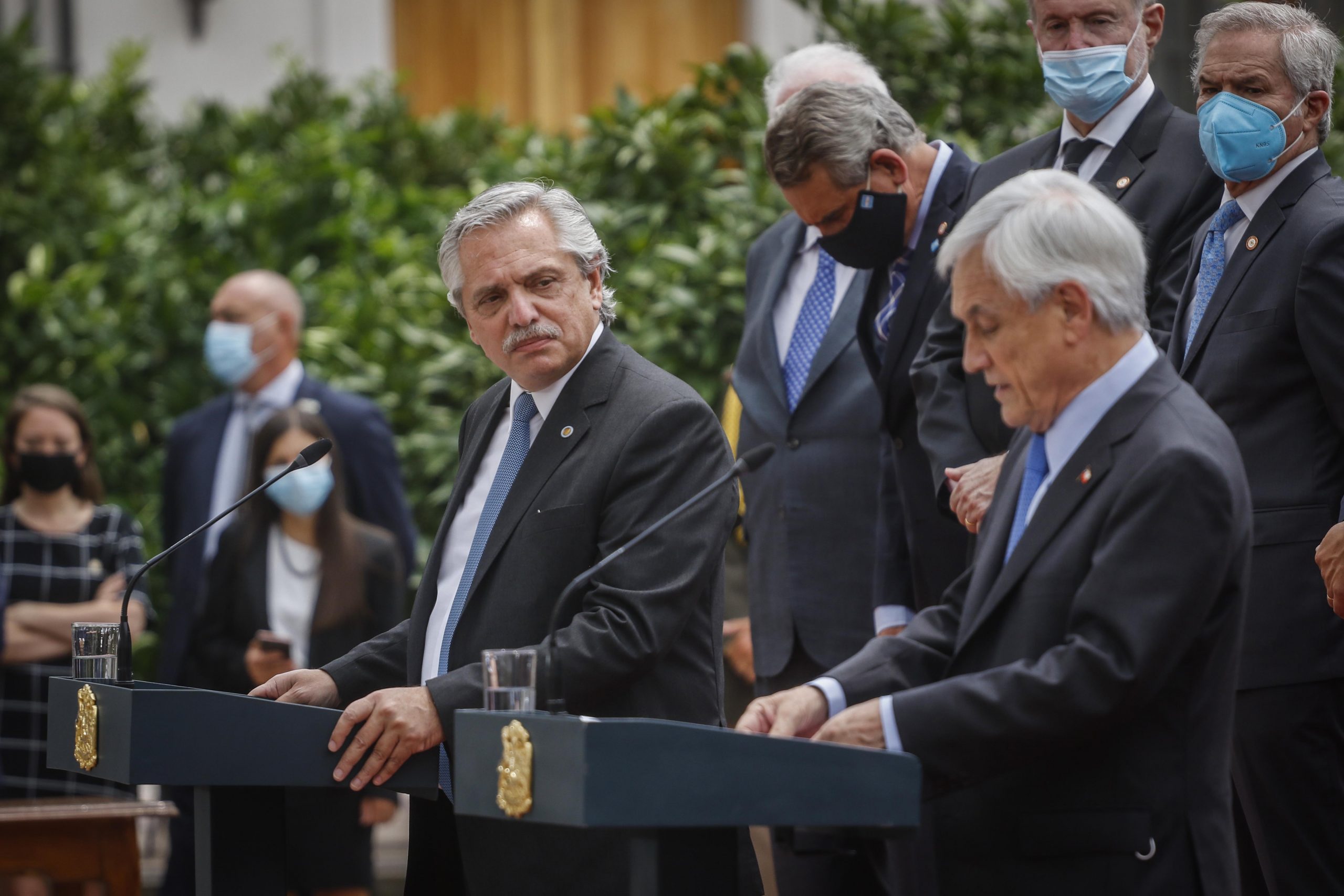 Presidente Fernández escucha inquietudes de inversionistas chilenos y pide que sigan apostando por Argentina