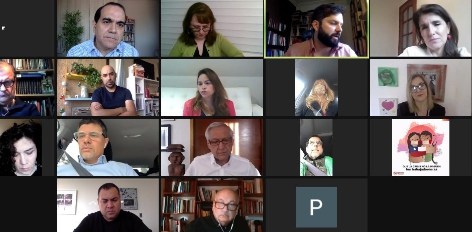 La turbulenta reunión de los presidenciables de la oposición (y el solitario punto de prensa final)