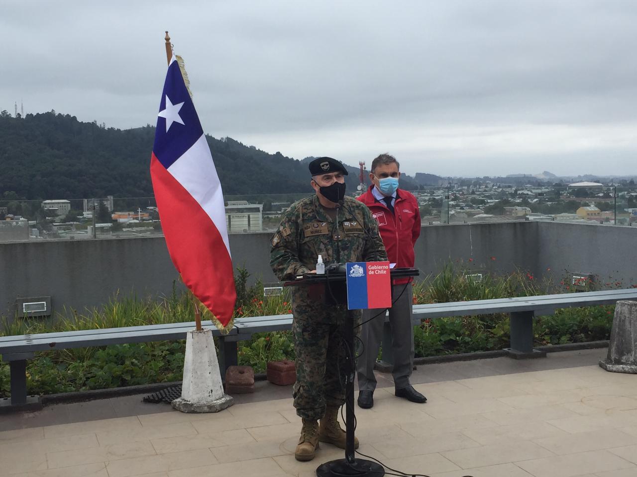 Jefe de la Defensa en La Araucanía define el rol de las FFAA en la zona: “Estamos abocados a las tareas propias de la pandemia”