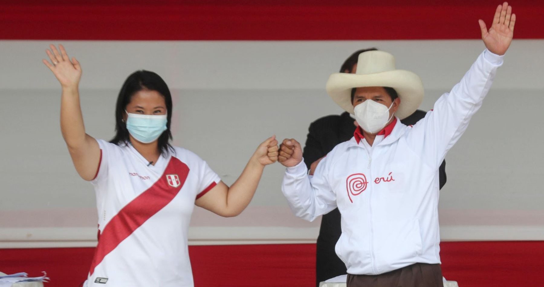 Keiko Fujimori y Pedro Castillo frente a frente, los candidatos que se disputan la Presidencia de Perú
