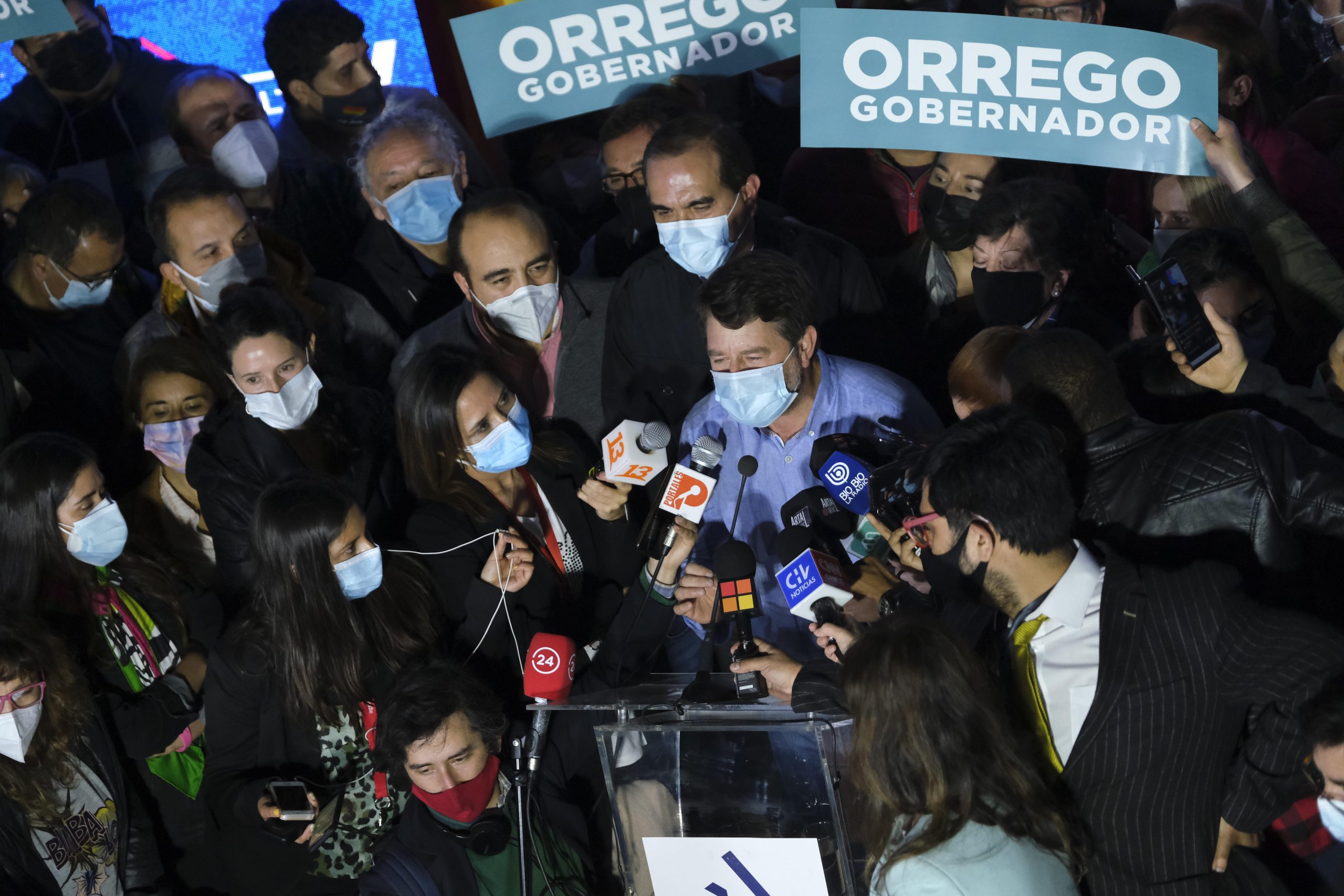 Las claves del triunfo de Orrego: Voto del barrio alto y de comunas rurales
