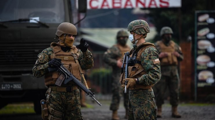 Exploran fórmulas para mantener los patrullajes del Ejército en La Araucanía tras el fin del estado de Catástrofe