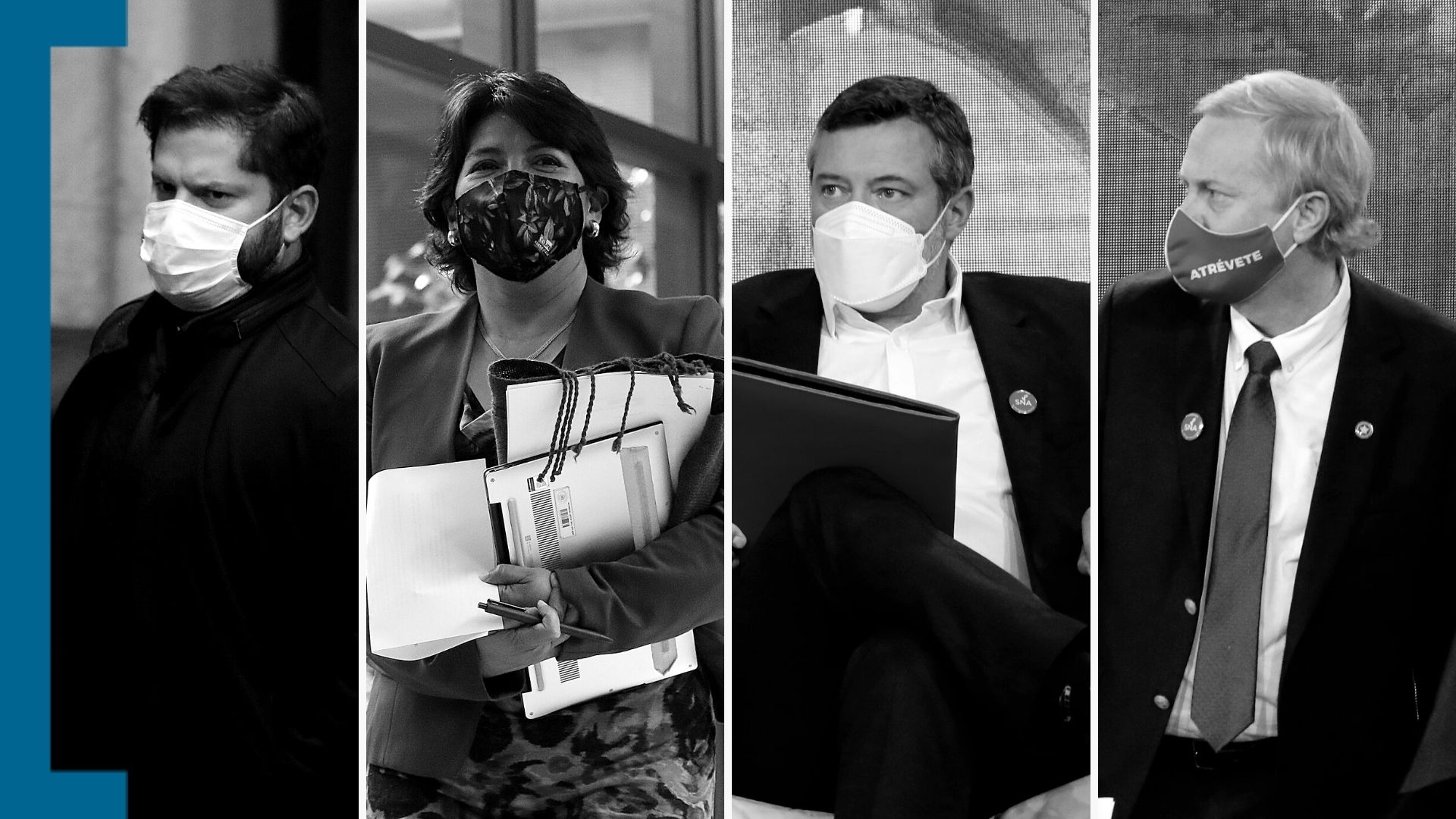 Debate presidencial: cómo llegan y lo que se juegan los candidatos esta noche