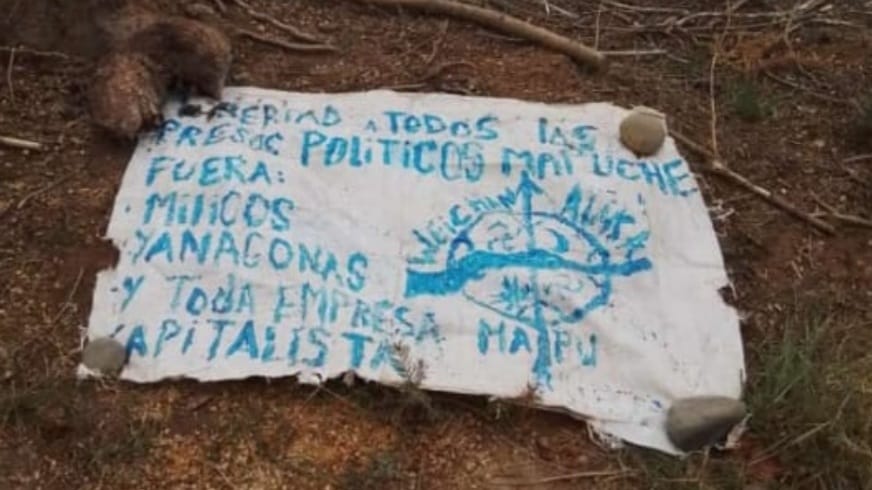 La WAM, el grupo radical que desafía el estado de excepción con atentados incendiarios en La Araucanía