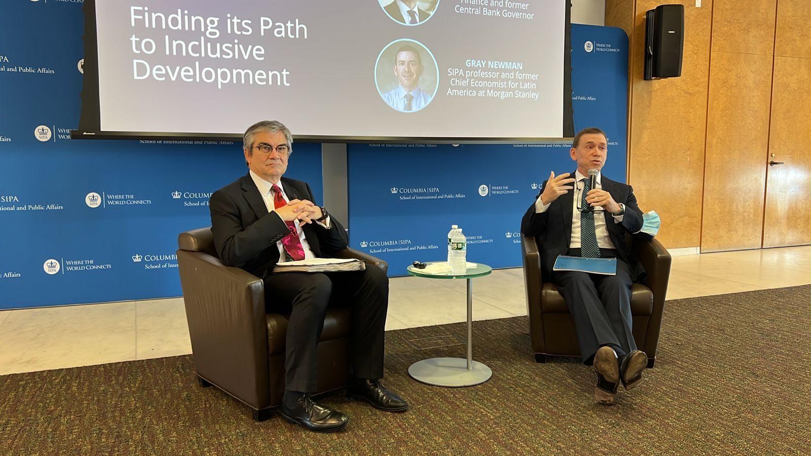 Las claves del discurso de Mario Marcel a los inversionistas y académicos en Nueva York