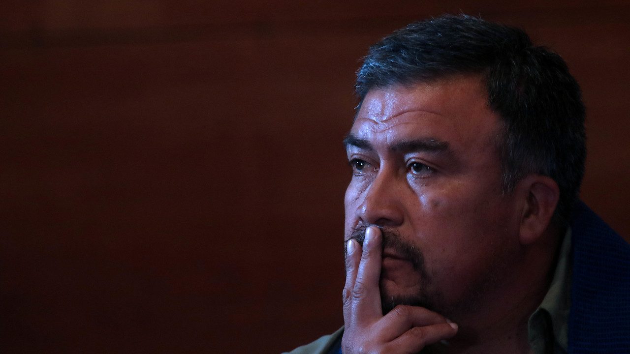 Héctor Llaitul dice que el “crimen organizado” está detrás del triple homicidio de carabineros en Cañete