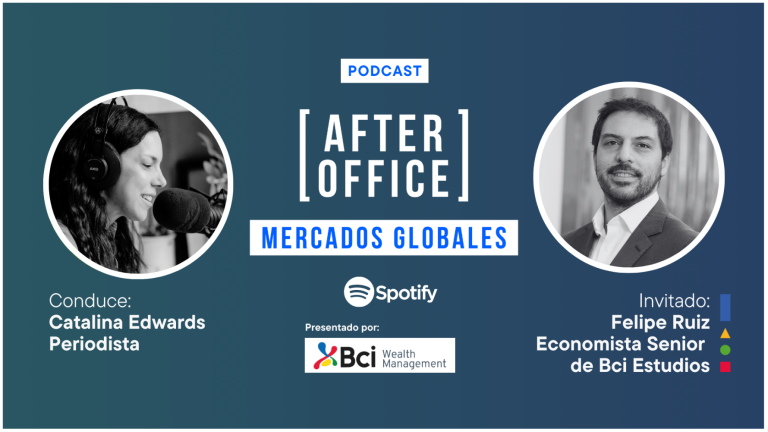 After Office Mercados Globales (Cap. 23) –  Felipe Ruiz e IPoM de junio. Con Catalina Edwards