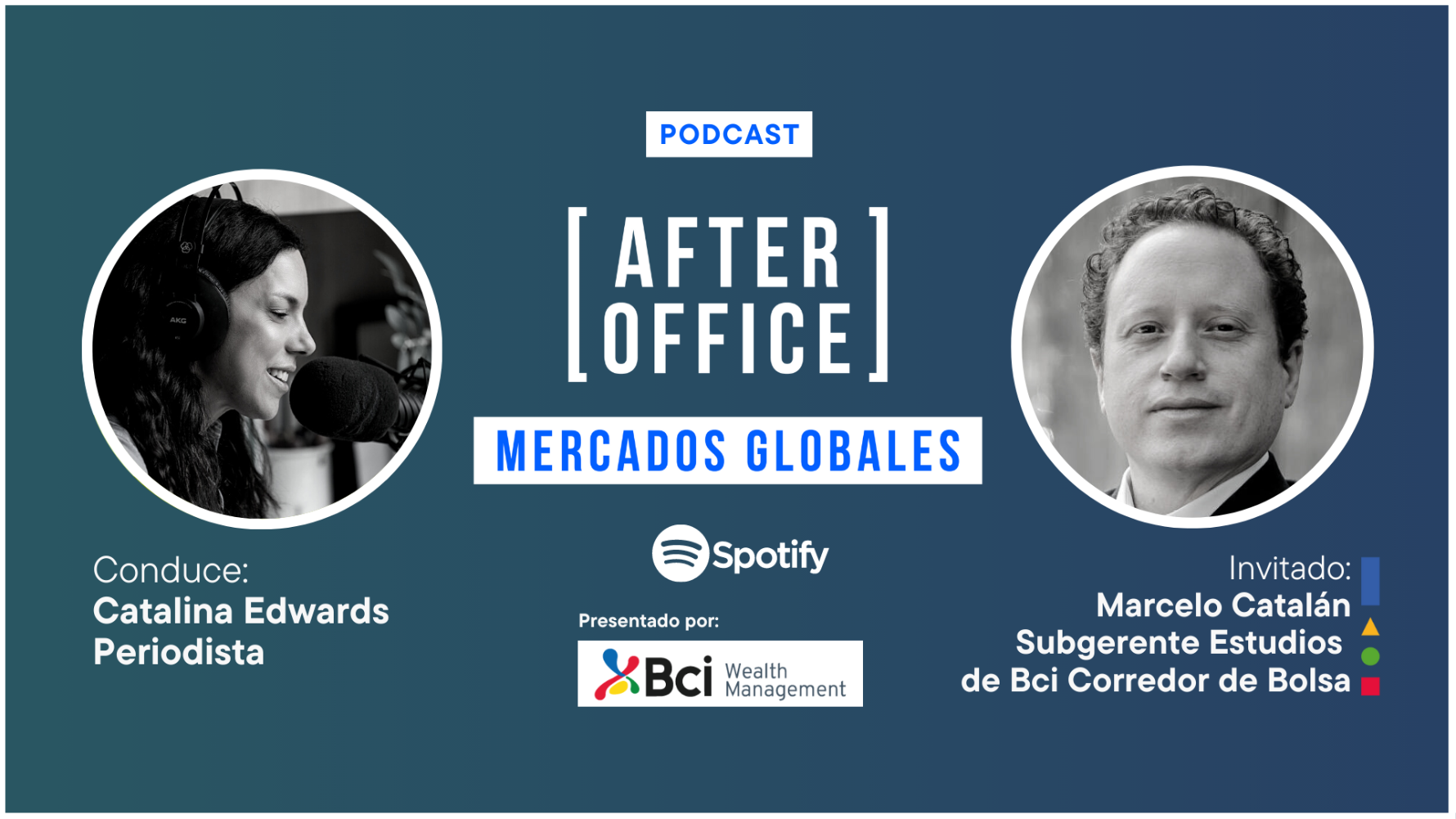 After Office Mercados Globales (Cap. 21) – Marcelo Catalán y su mirada al mercado local. Con Catalina Edwards