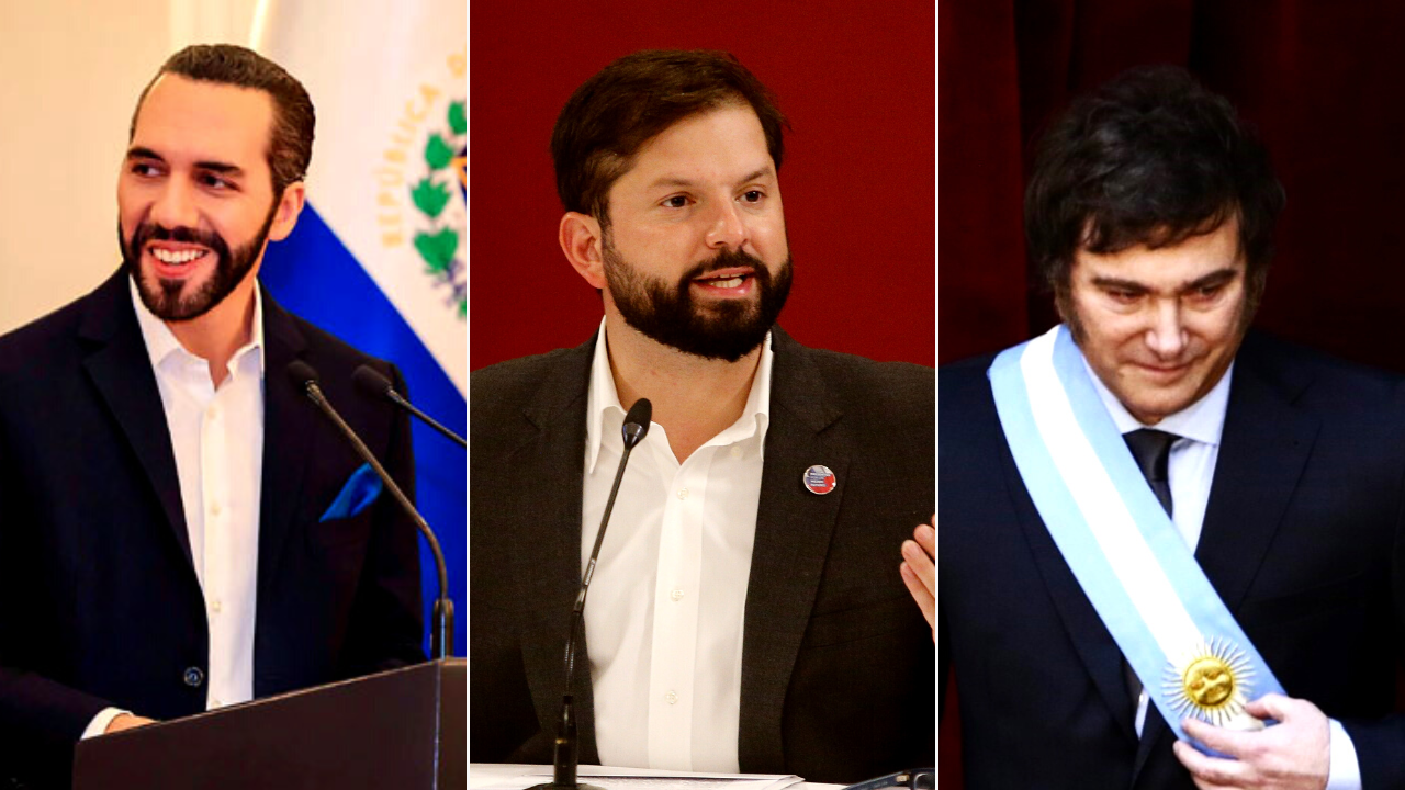 Cadem: Boric, Bukele y Milei son los personajes del año para los chilenos. (Vea encuesta completa)