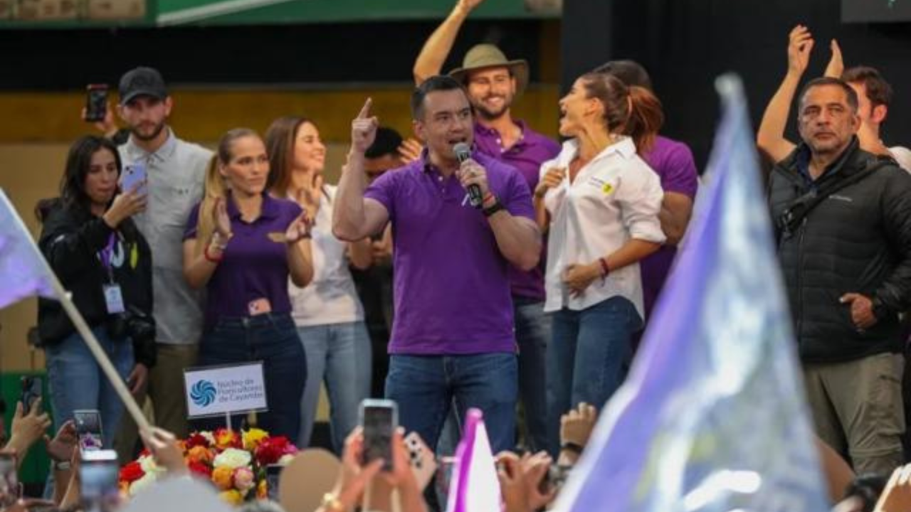 Ecuador: Daniel Noboa gana las elecciones por más de 11 puntos, pero su rival denuncia fraude