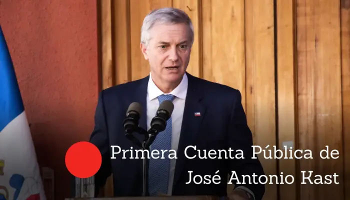 José Antonio Kast realiza su primera Cuenta Pública